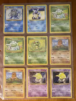 Lot of 47 Base Set Pokemon Cards /102 - Moderately Played - Image 5