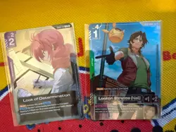 Gundam Card Game - Lockon Stratos Newtype Challenge Top 4 +Look of Determination - Image 1