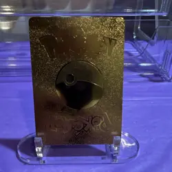 Pokemon Mewtwo EX Ultra Gold Card - Image 2