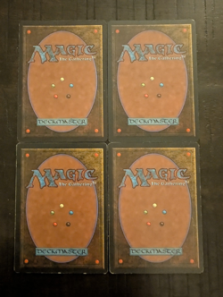 MTG Dark Ritual x4 – Revised Edition – Lot of 4 Vintage Magic The Gathering Card - Image 2