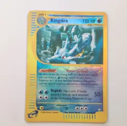 Pokemon Kingdra 19/147 Aquapolis Holo Rare Stage 2 120 HP 2002 English Card - Image 1