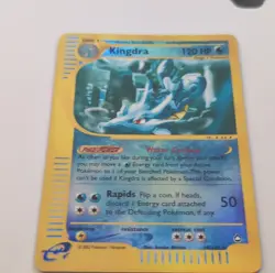 Pokemon Kingdra 19/147 Aquapolis Holo Rare Stage 2 120 HP 2002 English Card - Image 3