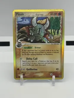 Pinsir 9/101 EX Dragon Frontiers Stamped Reverse Holo Pokemon Card MP - Image 1