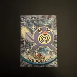 Poliwag #60 Pokemon Topps Series 1 Card (Blue Label) - Image 1