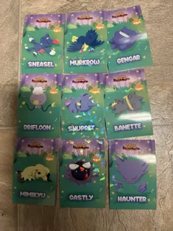 Gengar Pokemon Card Database Set 2025 Halloween Sealed Box 152 cards - Image 5