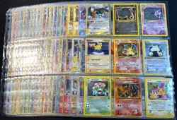 DAMAGED Lot of 180 ALL HOLO Vintage Pokemon Card Binder Collection DAMAGED - Image 1