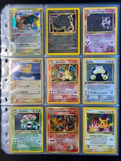 DAMAGED Lot of 180 ALL HOLO Vintage Pokemon Card Binder Collection DAMAGED - Image 2