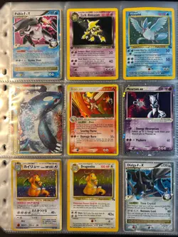 DAMAGED Lot of 180 ALL HOLO Vintage Pokemon Card Binder Collection DAMAGED - Image 4