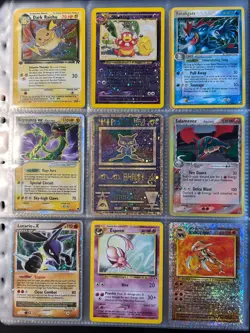 DAMAGED Lot of 180 ALL HOLO Vintage Pokemon Card Binder Collection DAMAGED - Image 5