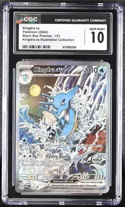 Kingdra ex 131 Sv: Scarlet & Violet Promo Cards Holo - GEM MINT 10!! VERY RARE!! - Image 1