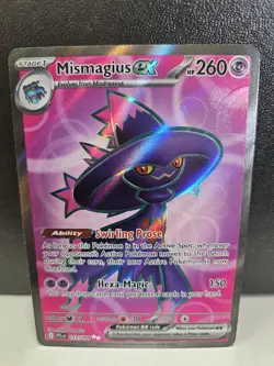 Mismagius ex 112/094 Ultra Rare Full Art NM Pokemon Card Phantasmal Flames PFL - Image 1