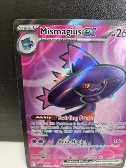 Mismagius ex 112/094 Ultra Rare Full Art NM Pokemon Card Phantasmal Flames PFL - Image 5