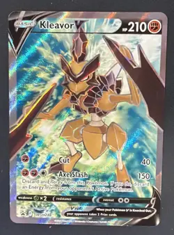Kleavor V (Full Art) - Promo SWSH: Sword & Shield Promo Cards SWSH248 NM - Image 1