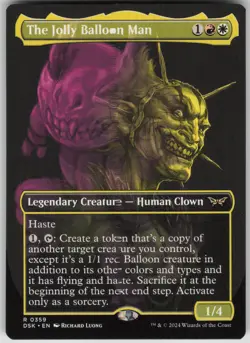 MTG TCG The Jolly Balloon Man (Showcase) R Duskmourn: House of Horror 359 - Image 1