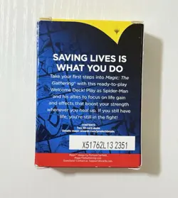 Magic The Gathering Marvel's Spider-Man Welcome Deck White/Spider-man - Image 4