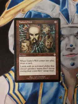Tsabo's Web MTG Invasion Rare Artifact Moderately Played x1 TW2 - Image 1