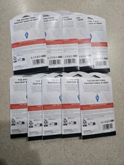 Lot of 10-MTG Final Fantasy Booster Packs–Sealed Sleves Foil Every Pack Magic🔥 - Image 2