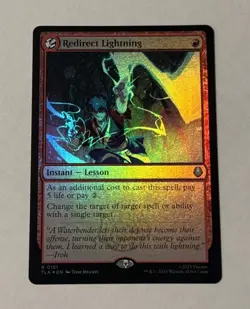 MTG Redirect Lightning- Avatar: The Last Airbender FOIL LP - Image 1