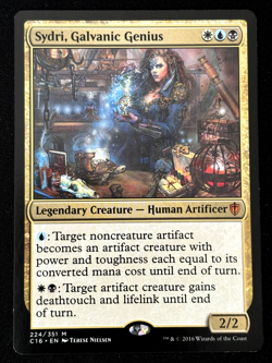 1x MTG Sydri, Galvanic Genius - Commander 2016 (C16) #224 - Magic the Gathering - Image 1