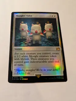 MTG Final Fantasy: Moogles' Valor #027 - Foil - Image 1