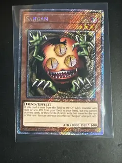 Yugioh Sangan RA03-EN089 1st Platinum Secret Rare Mint - Image 1