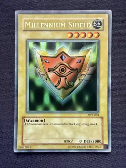Yu-Gi-Oh! "Millennium Shield" MP1-001 | Ultra Rare | McDonalds Promo | M/NM - Image 1