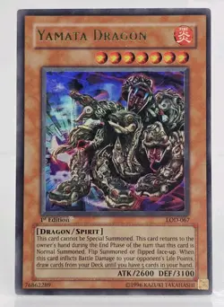 Yamata Dragon LOD-067 (Ultra Rare, Unlimited Edition, Lightly Played / LP) - Image 1