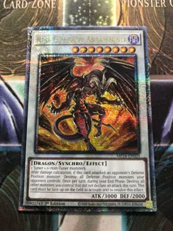 *** RED DRAGON ARCHFIEND *** QUARTER CENTURY SECRET RARE MP24-EN025 YUGIOH! - Image 1