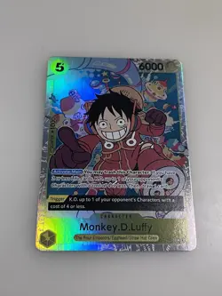 Monkey.D.Luffy OP07-109 - One Piece TCG - SR Super Rare NM English Foil - Image 1