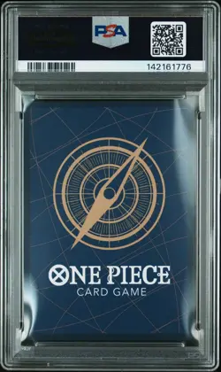 2025 ONE PIECE OP12-LEGACY OF THE MASTER SPECIAL ALTERNATE ART #037 LIM PSA 10 - Image 2