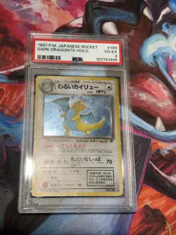 Pokemon Dark Dragonite TCG Card No.149 Holo Rare - Image 1
