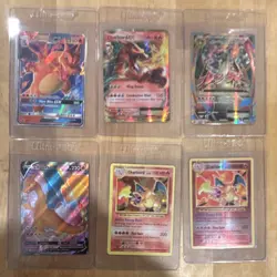 Pokemon Mint Charizard Lot, Xy Evolutions, Promos. Pack to Sleeve, 6 Cards - Image 1
