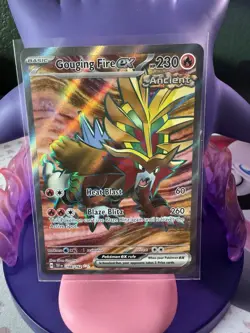 Pokemon TCG Gouging Fire EX Temporal Forces Ultra Rare Card 188/162 NM - Image 1