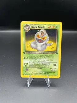 (LP) Dark Arbok 1st ed Team Rocket 19/82 Pokemon TCG Card - Image 1