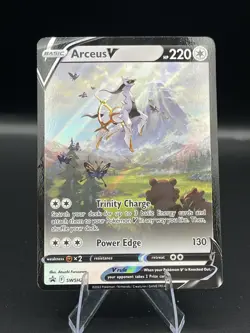 (NM) Arceus V SWSH204 Black Star Promo Pokemon TCG Card 317a-45 - Image 1