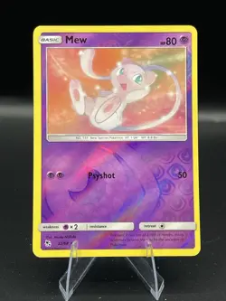 (NM) Mew Reverse Holo 32/68 Hidden Fates Pokemon TCG Card 317b-30 - Image 1