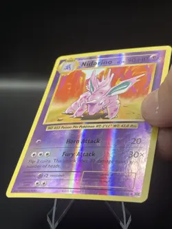 (LP) Nidorino 44/108 Reverse Holo XY Evolutions Pokemon TCG Card 319a-20 - Image 2