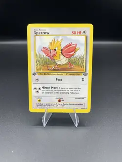 (NM) Spearow 1st ed Jungle Pokemon TCG Card 62/64 Common WOTC - Image 1