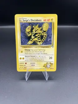 (NM) Lt. Surge's Electabuzz 27/132 Rare Pokemon TCG Card Rare - Image 1
