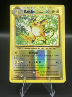 (NM) Raichu 36/108 Reverse Holo XY Evolutions Pokemon TCG Card 319a-33 - Image 1