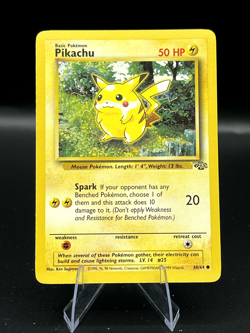 (NM) Pikachu 60/64 Jungle Pokemon Unlimited TCG Card MULTI CARD 317c-22 - Image 3
