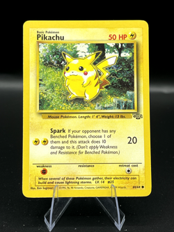 (NM) Pikachu 60/64 Jungle Pokemon Unlimited TCG Card MULTI CARD 317c-22 - Image 5