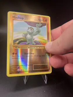 (LP) Machop 57/108 XY - Evolutions Reverse Holo Pokemon Card - Image 2