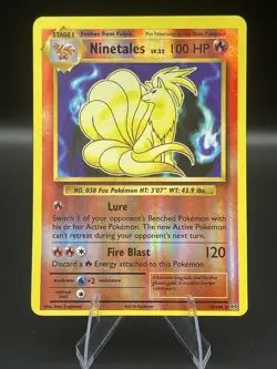(NM) Ninetales Reverse Holo 15/108 XY Evolutions Pokemon TCG Card 319a-6 - Image 1