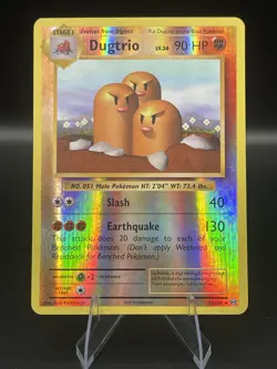(NM) Dugtrio 56/108 Reverse Holo XY Evolutions Pokemon TCG Card 319a-26 - Image 1