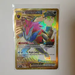 Pokemon TCG N's Zoroark EX Hyper Rare Holo Card 189/159 Sv09: Journey Together - Image 1