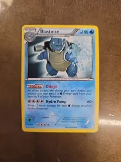 2012 Blastoise 31/149 Non Holo Rare Pokemon Card BW Boundaries Crossed PTCG - Image 1
