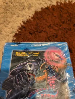 1995 Marvel Overpower Card Game Sealed Booster Box TCG 36 Packs + 2x Bonus Packs - Image 3