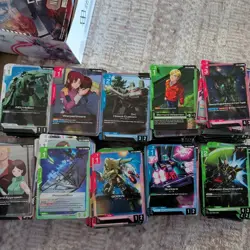 Gundam TCG Bulk lot Of 2000+ Cards - Image 1