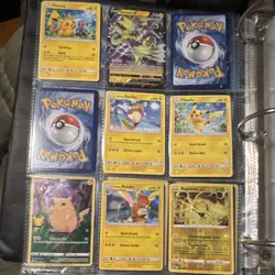 Pokemon TCG Card Lot Binder - Pikachu, Charizard, Mewtwo, Holo, Promo, Full Art - Image 2